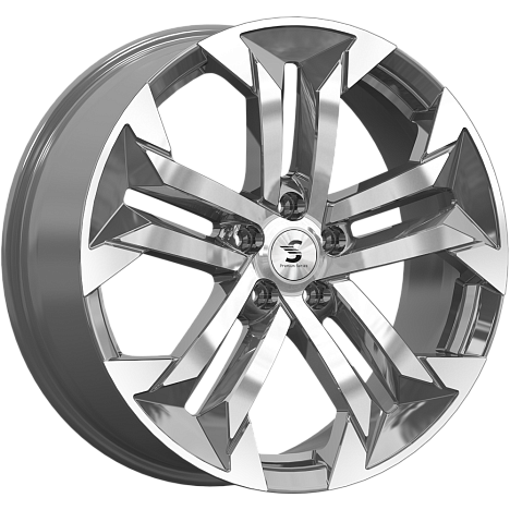 КР015 (19_Geely Tugella) (КР015) 7.500xR19 5x108 DIA63.35 ET46 Diamond gloss graphite КР015 (19_Geely Tugella) (КР015) 7.500xR19 5x108 DIA63.35 ET46 Diamond gloss graphite