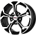 Эрнесто (КС484) 6.500xR15 5x112 DIA57.1 ET45 Блэк Джек Эрнесто (КС484) 6.500xR15 5x112 DIA57.1 ET45 Блэк Джек