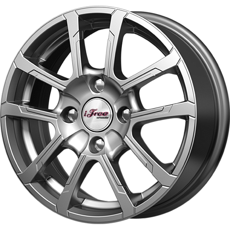 Слайдер (КС587) 5.500xR14 4x100 DIA56.6 ET43 Хай вэй Слайдер (КС587) 5.500xR14 4x100 DIA56.6 ET43 Хай вэй