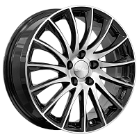 Литые диски ВАЛЕНСИЯ (КЛ282) 7.000xR18 5x114.3 DIA67.1 ET35 алмаз для Hyundai Veracruz