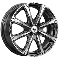 Литые диски Арагац 6.0Jx16H2 (КС1214) 6.000xR16 4x108 DIA63.35 ET45 алмаз черный