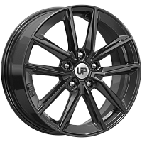 Литые диски Up104 (КС987) 6.500xR17 5x114.3 DIA67.1 ET50 New Black для KIA Cerato