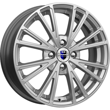 Меандр (КС879) 6.000xR16 4x114.3 DIA67.1 ET40 сильвер SK Меандр (КС879) 6.000xR16 4x114.3 DIA67.1 ET40 сильвер SK