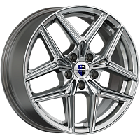 Литые диски Юнион (КС1025) 7.000xR17 5x110 DIA67.1 ET45 дарк платинум для BAIC