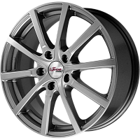 Литые диски Big Byz (КС680) 7.000xR17 5x114.3 DIA67.1 ET45 Хай вэй для Mazda Premacy