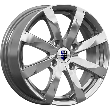 Джемини-оригинал (КС617) (КС617) 6.000xR15 4x100 DIA56.6 ET39 дарк платинум Джемини-оригинал (КС617) (КС617) 6.000xR15 4x100 DIA56.6 ET39 дарк платинум