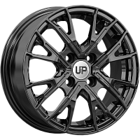 Литые диски Up127 (КС1088) 5.500xR14 4x114.3 DIA67.1 ET38 New Black Литые диски Up127 (КС1088) 5.500xR14 4x114.3 DIA67.1 ET38 New Black