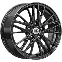 Литые диски Up108 (КС989) 6.500xR16 5x110 DIA65.1 ET38 New Black для Opel Meriva Opc