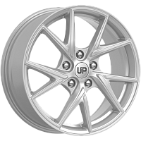 Литые диски Up105 (КС983) 7.000xR17 5x112 DIA57.1 ET40 Silver Classic для Volkswagen Golf Plus