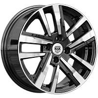 Литые диски Хант (КС1034) 6.000xR15 4x100 DIA60.1 ET40 алмаз черный для Lada Iskra Литые диски Хант (КС1034) 6.000xR15 4x100 DIA60.1 ET40 алмаз черный для Lada Iskra