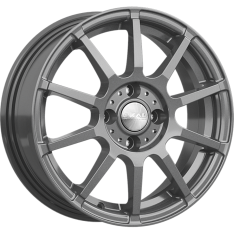 АКИТА (КЛ285) 6.000xR15 4x100 DIA54.1 ET48 графит