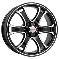 Литые диски Балеар (КС727) 7.500xR18 6x139.7 DIA100.1 ET38 алмаз черный для Great Wall Hover H5 Литые диски Балеар (КС727) 7.500xR18 6x139.7 DIA100.1 ET38 алмаз черный для Great Wall Hover H5