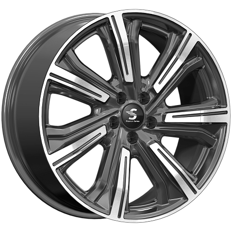 Kleemann (КР1067) 8.500xR20 5x120 DIA66.1 ET47 Diamond Black Gris Kleemann (КР1067) 8.500xR20 5x120 DIA66.1 ET47 Diamond Black Gris