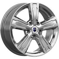 Литые диски Оклахома (КС998) 6.500xR16 5x114.3 DIA60.1 ET45 дарк платинум для Toyota Avensis 2.2d-4d