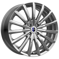 Литые диски Акцент (КС562) 7.000xR17 4x100 DIA67.1 ET38 дарк платинум для Mazda Литые диски Акцент (КС562) 7.000xR17 4x100 DIA67.1 ET38 дарк платинум для Mazda