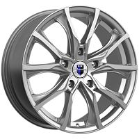 Литые диски Твист (КС697М) 7.500xR17 5x108 DIA67.1 ET32 дарк платинум Литые диски Твист (КС697М) 7.500xR17 5x108 DIA67.1 ET32 дарк платинум
