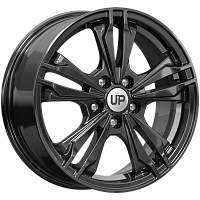 Литые диски Up103 (КС982) 6.500xR16 5x105 DIA56.6 ET38 New Black для Chevrolet Cruze