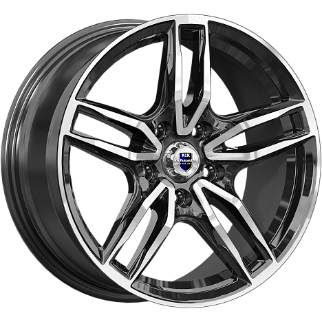 Бартон (КС1110) 8.000xR17 5x115 DIA70.2 ET45 алмаз черный Бартон (КС1110) 8.000xR17 5x115 DIA70.2 ET45 алмаз черный