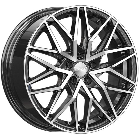 АЗИМУТ (КЛ371) 7.000xR17 5x100 DIA67.1 ET45 алмаз АЗИМУТ (КЛ371) 7.000xR17 5x100 DIA67.1 ET45 алмаз