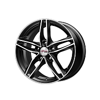 Литые диски Moskva (КС689) 6.500xR16 5x114.3 DIA60.1 ET45 Блэк Джек