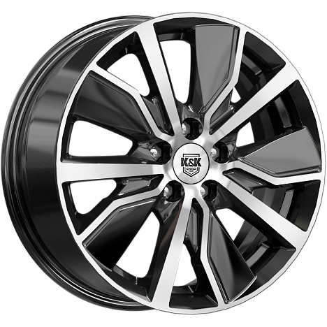Гамбит (КС961) 6.500xR16 5x110 DIA65.1 ET38 алмаз черный Гамбит (КС961) 6.500xR16 5x110 DIA65.1 ET38 алмаз черный