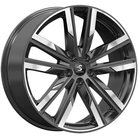 КР014 (20_CX-9) (КР014) 8.000xR20 5x114.3 DIA67.1 ET45 Diamond Black Gris