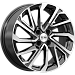 Неом (Astra/Aveo) (КС1172) 6.500xR16 4x100 DIA56.6 ET37 алмаз черный