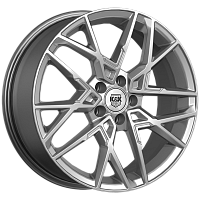 Литые диски Вудроф (КС1044) 7.000xR18 5x115 DIA70.2 ET43 дарк платинум для Opel