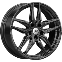 Литые диски Up112 (КС1017) 7.000xR18 5x112 DIA57.1 ET45 New Black для SEAT Altea Freetrack