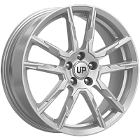 Литые диски Up107 (КС993) 6.500xR17 5x100 DIA54.1 ET45 Silver Classic для Pontiac