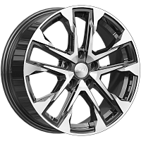Литые диски АТАКОР (КЛ376) 7.000xR17 5x114.3 DIA67.1 ET45 алмаз для FAW Besturn X80