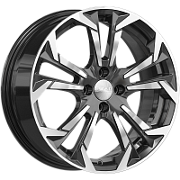 Литые диски ДУНАЙ (КЛ364) 7.000xR17 4x100 DIA60.1 ET43 алмаз для Toyota Yaris