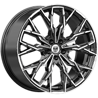 Литые диски Элерон (КС1168) 9.000xR20 5x108 DIA60.1 ET39 алмаз черный для Kaiyi