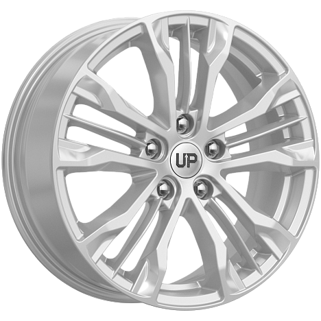 Up106 (КС991) 7.000xR17 5x114.3 DIA67.1 ET35 Silver Classic Up106 (КС991) 7.000xR17 5x114.3 DIA67.1 ET35 Silver Classic