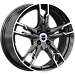 Солар-оригинал (КС875) (КС875) 7.000xR17 4x100 DIA60.1 ET43 алмаз черный SK