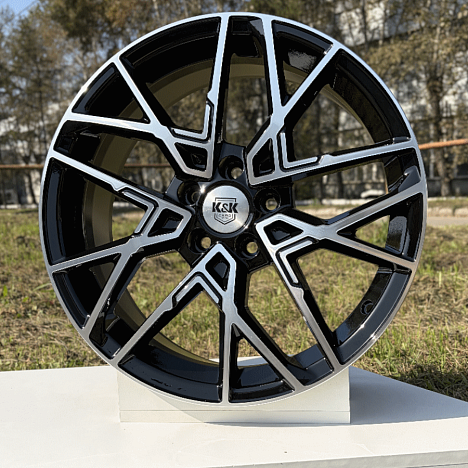 Вудроф (КС1044) 7.000xR18 5x108 DIA59.6 ET41 алмаз черный