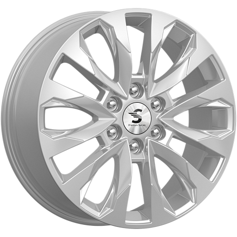 КР007 (20_Tank 700) (КР007) 8.000xR20 6x139.7 DIA100.1 ET55 Elite silver