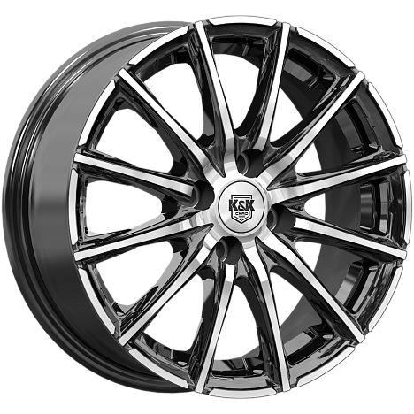 Сандал (КС1199) 6.000xR15 4x100 DIA56.1 ET45 алмаз черный
