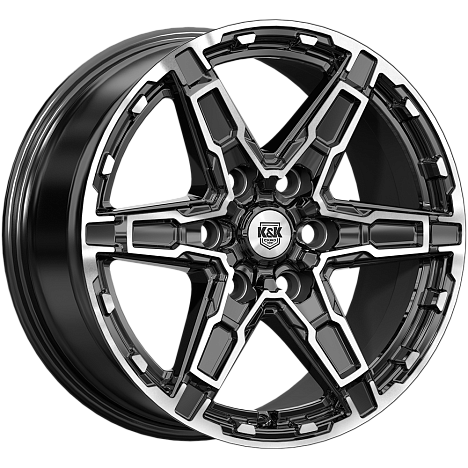 Дистрикт (КС1159) 8.000xR18 6x139.7 DIA93.1 ET50 алмаз черный
