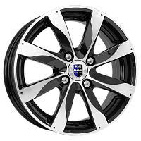 Литые диски Джемини-оригинал (КС617) (КС617) 6.000xR15 4x114.3 DIA66.1 ET40 алмаз черный для Rover 800 Coupe