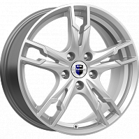 Литые диски Солар (КС875) 7.000xR17 5x112 DIA66.6 ET45 сильвер SK для KGM Torres