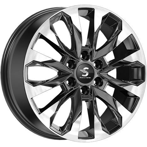 КР007 (20_Haval H9) (КР007) 8.000xR20 6x139.7 DIA75.1 ET42 Diamond quartz