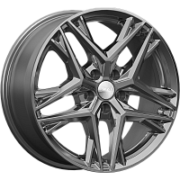 Литые диски Челси (КЛ1100) 8.000xR18 5x112 DIA66.6 ET43 графит для Audi A4 Cabriolet
