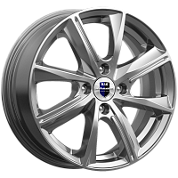 Литые диски Арнар (КС890) 6.000xR15 4x98 DIA58.5 ET35 дарк платинум для Lada 2115 Samara 2