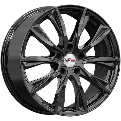 Каzантип (КС684М) 7.500xR18 5x110 DIA65.1 ET37 BK Каzантип (КС684М) 7.500xR18 5x110 DIA65.1 ET37 BK