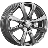 Литые диски МАЛЬТА (КЛ248) 5.500xR14 4x100 DIA56.6 ET49 графит для ZAZ
