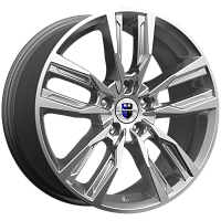 Литые диски Борэй (КС901) 8.000xR18 5x112 DIA66.6 ET35 дарк платинум для Mercedes-Benz C-Class Amg