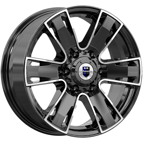Севенна (КС726) 7.000xR17 6x127 DIA77.9 ET40 алмаз черный
