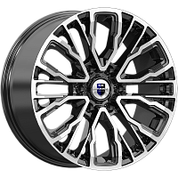 Литые диски Кортес (КС1102) 8.500xR19 6x139.7 DIA77.9 ET24 алмаз черный Литые диски Кортес (КС1102) 8.500xR19 6x139.7 DIA77.9 ET24 алмаз черный