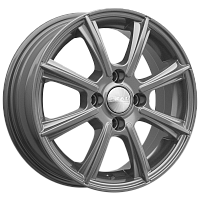 Литые диски МОНАКО (КЛ185) 5.500xR14 4x100 DIA67.1 ET43 графит для Lifan Smily